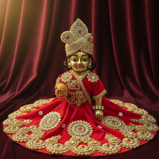 🦚 Janmashtami Special: How to Dress Laddu Gopal Ji for a Divine and Royal Look